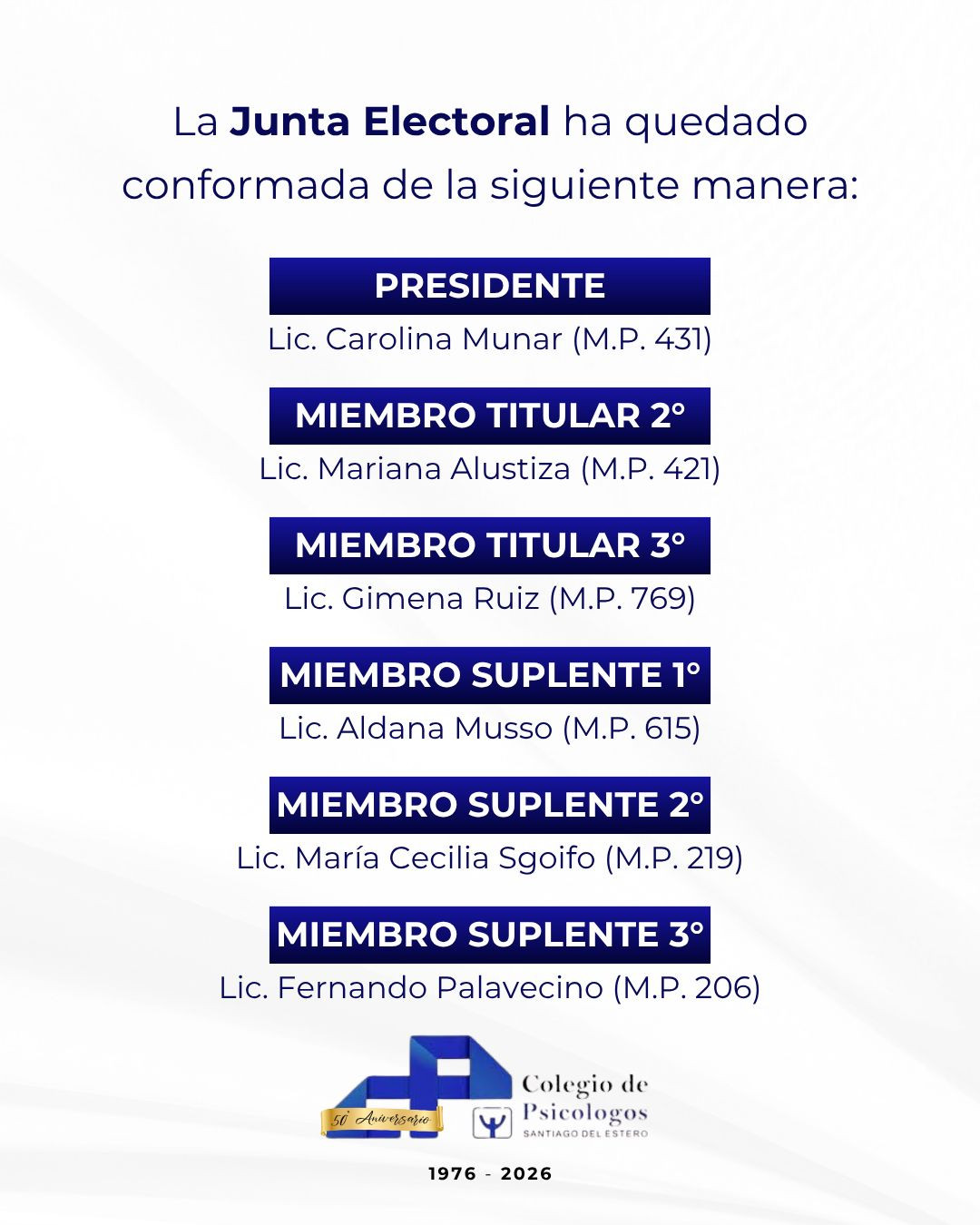 JUNTA ELECTORAL