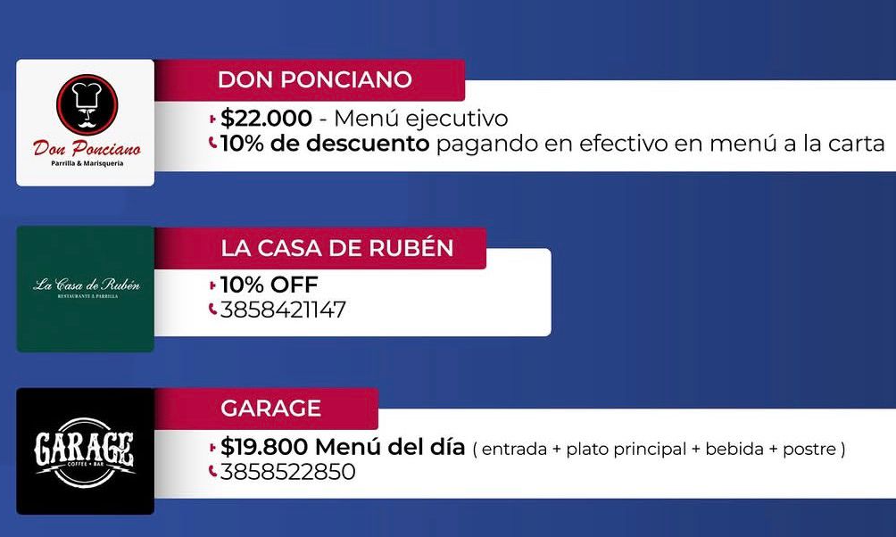 BENEFICIOS GASTRONOMICOS II JORNADAS DE PSICOLOGÍA DEL NOA