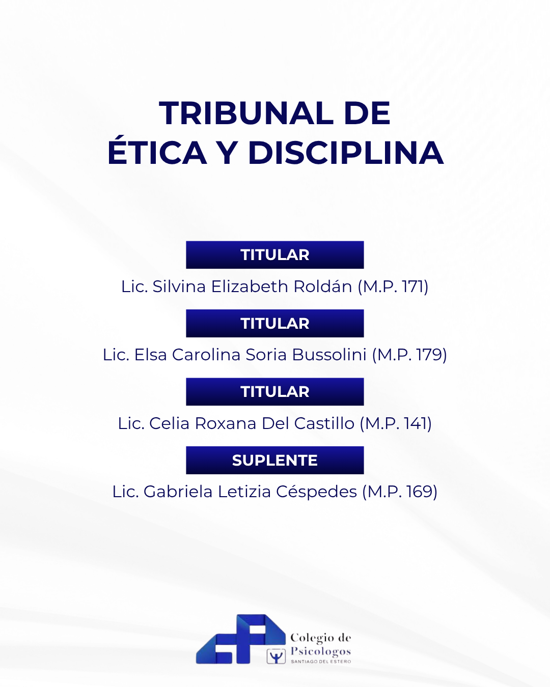 Tribunal de Ética y Disciplina